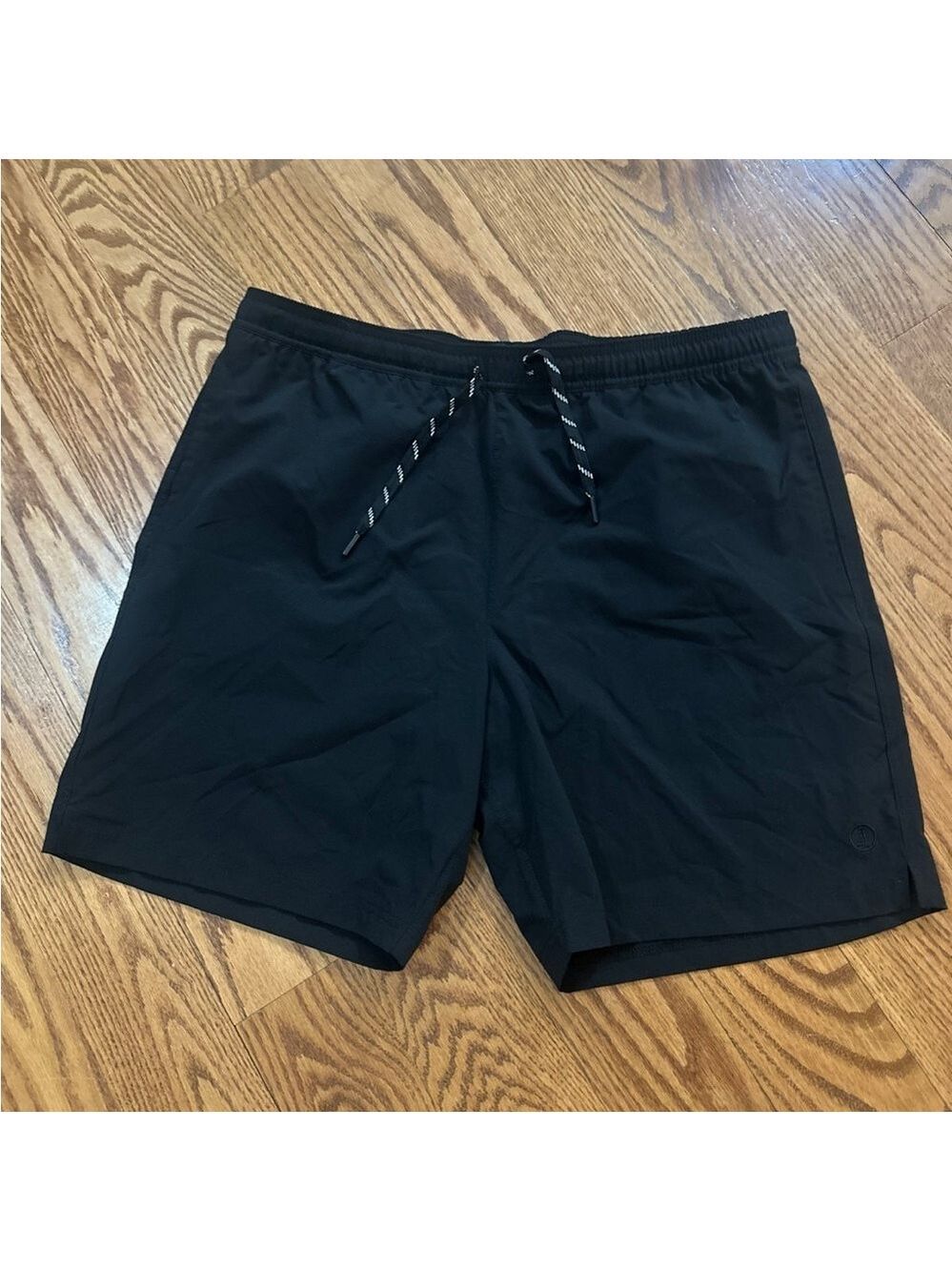 Lands End Swim Shorts Mens XL Black